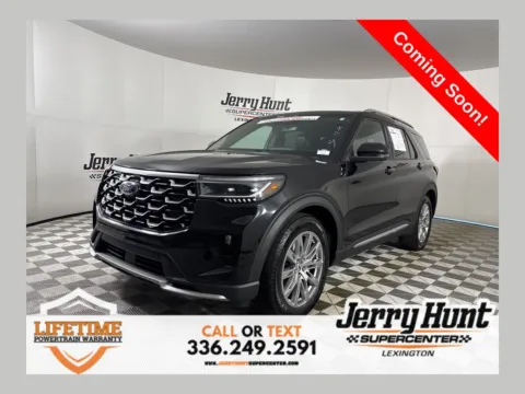 Black 2025 Ford Explorer Platinum for sale in Lexington, NC