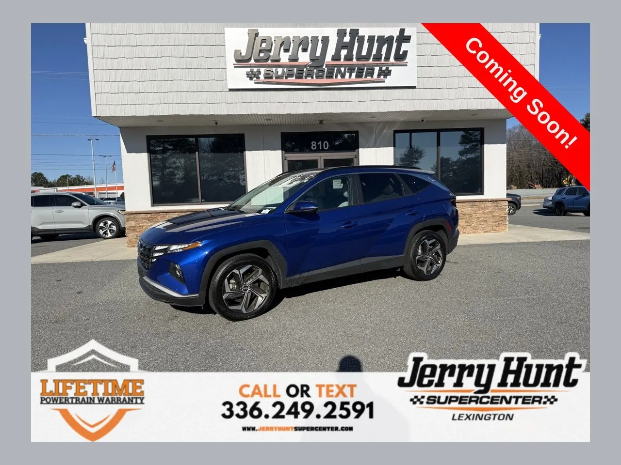 Blue 2023 Hyundai Tucson SEL for sale in Lexington, NC