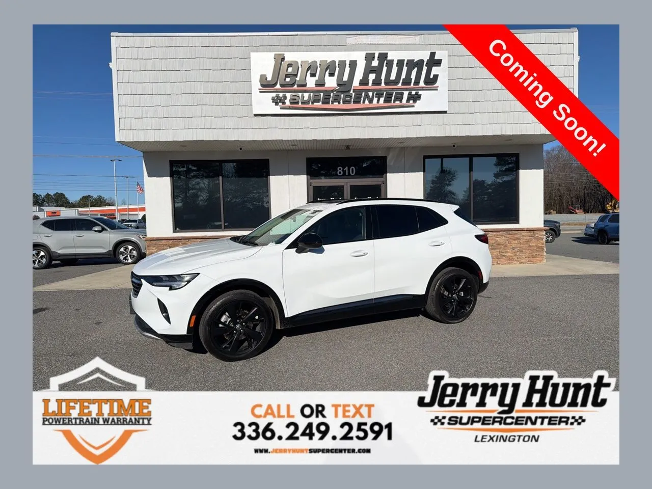 White 2023 Buick Envision Essence for sale in Lexington, NC