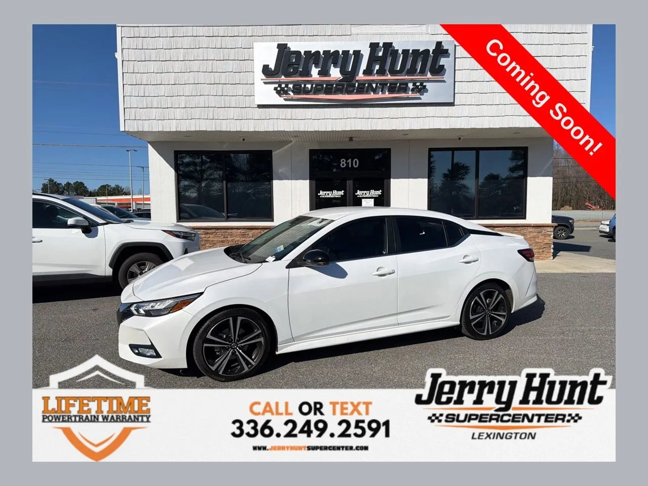 White 2023 Nissan Sentra SR for sale in Lexington, NC