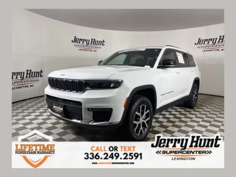 White 2024 Jeep Grand Cherokee L Limited for sale in Lexington, NC