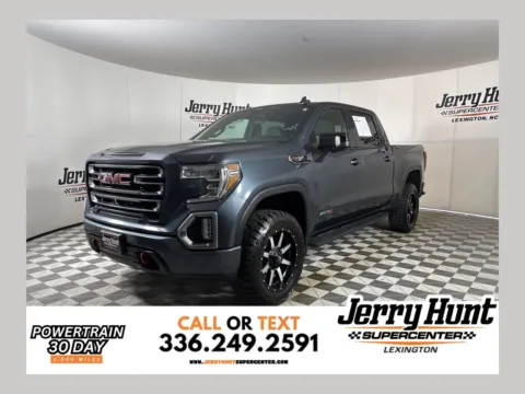 Blue 2021 GMC Sierra 1500 AT4 for sale in Lexington, NC