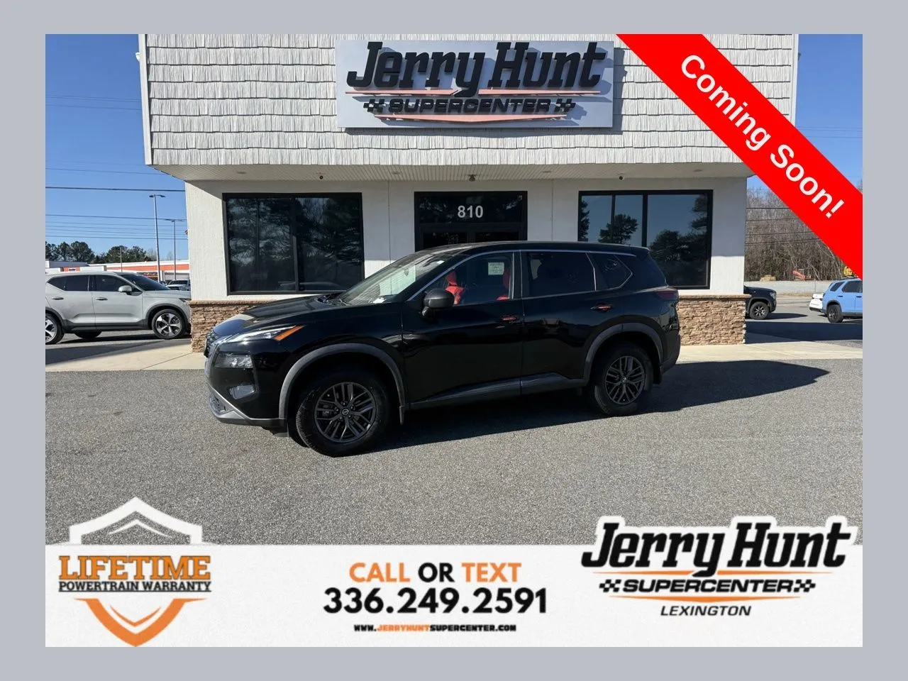 Black 2021 Nissan Rogue S for sale in Lexington, NC