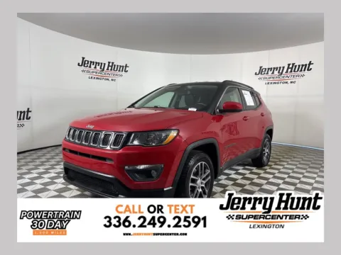 Red 2019 Jeep Compass Latitude for sale in Lexington, NC