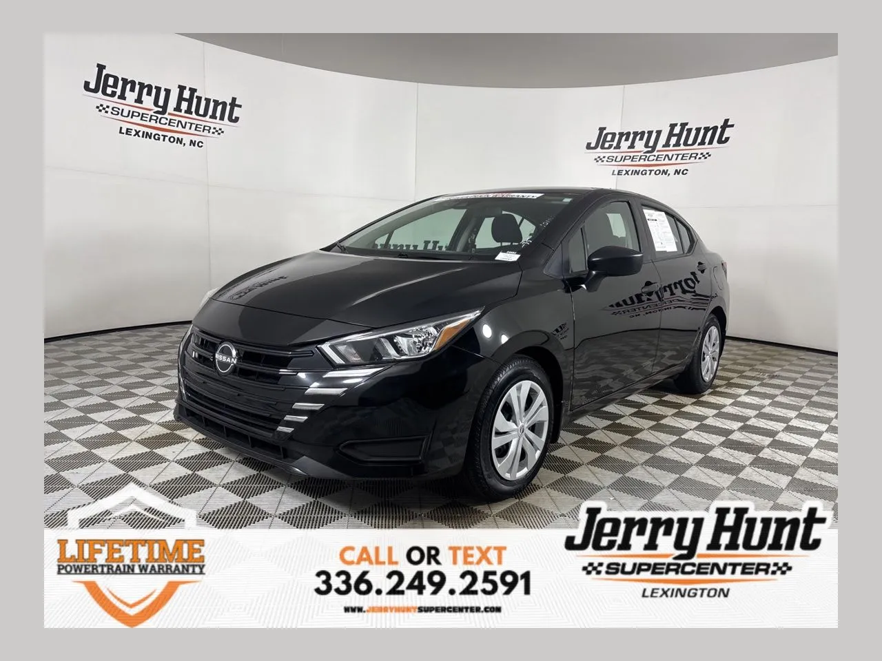 Black 2024 Nissan Versa 1.6 S for sale in Lexington, NC