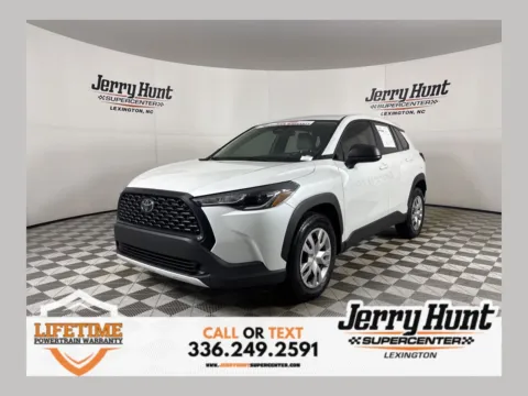 White 2023 Toyota Corolla Cross L for sale in Lexington, NC