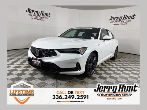 White 2024 Acura Integra A-Spec Package for sale in Lexington, NC
