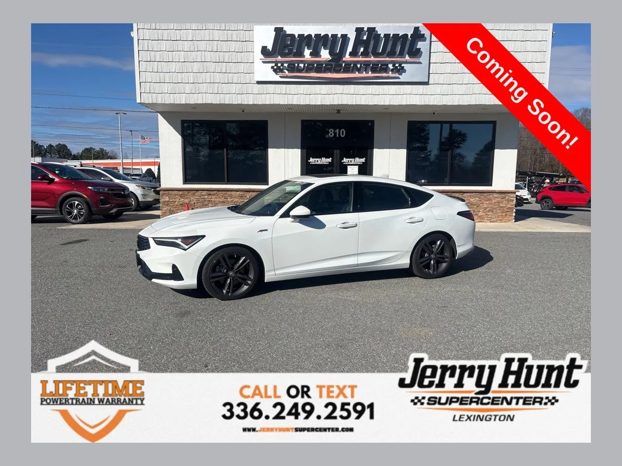 White 2024 Acura Integra A-Spec Package for sale in Lexington, NC