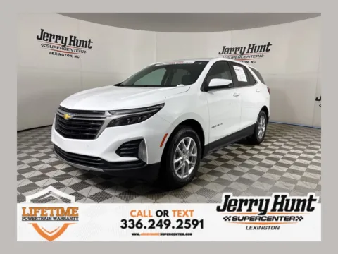 White 2024 Chevrolet Equinox LT for sale in Lexington, NC