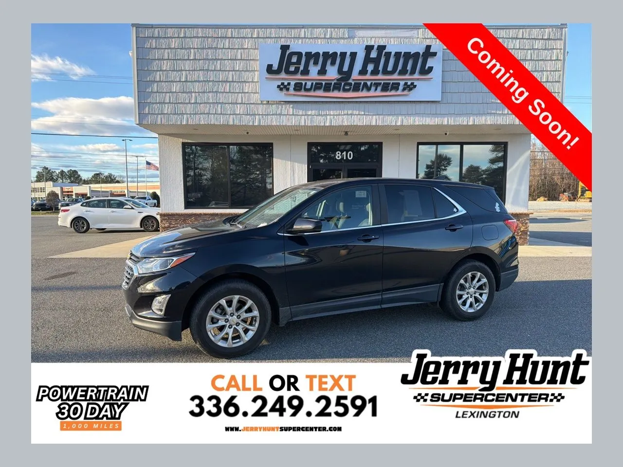 Blue 2021 Chevrolet Equinox LT for sale in Lexington, NC