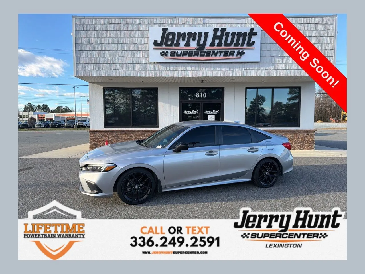 Silver 2022 Honda Civic Sport for sale in Lexington, NC