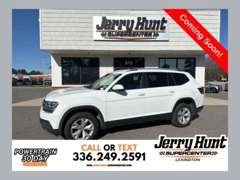White 2019 Volkswagen Atlas 3.6L V6 SE for sale in Lexington, NC