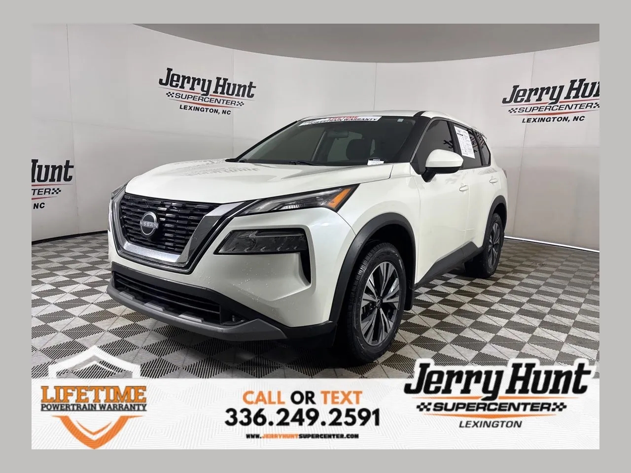 White 2023 Nissan Rogue SV for sale in Lexington, NC