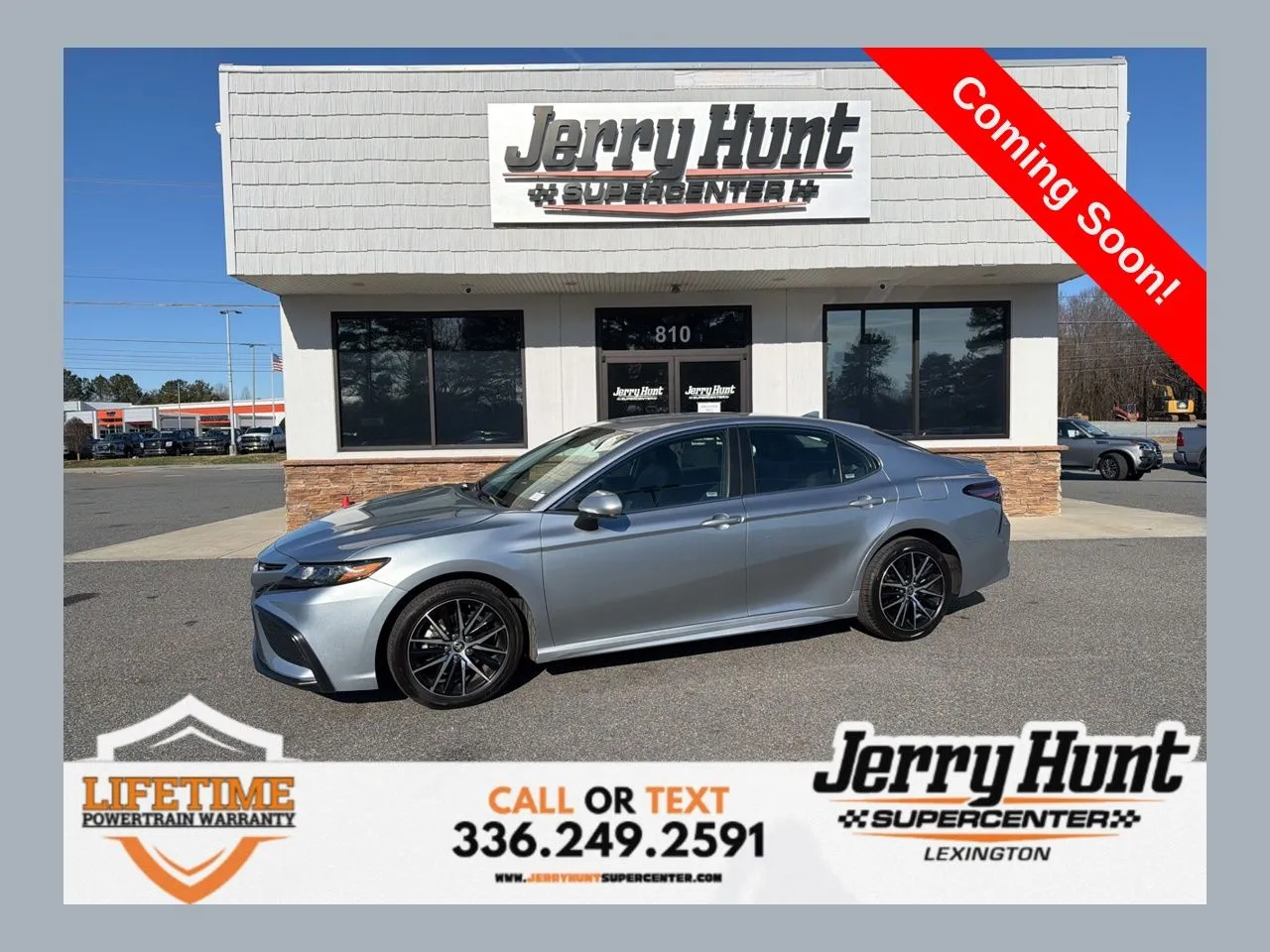 Silver 2024 Toyota Camry SE for sale in Lexington, NC