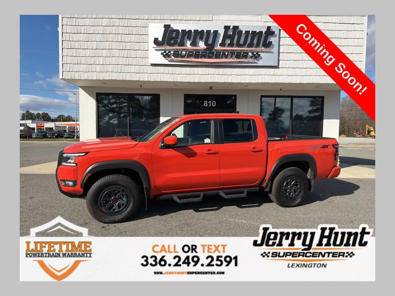 Orange 2025 Nissan Frontier PRO-4X for sale in Lexington, NC