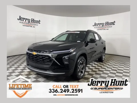 Black 2025 Chevrolet Trax LT for sale in Lexington, NC