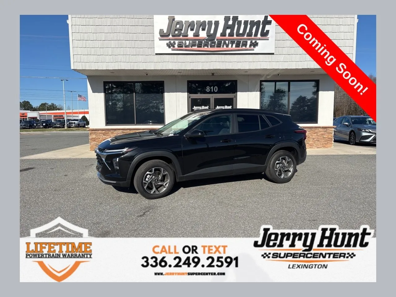 Black 2025 Chevrolet Trax LT for sale in Lexington, NC