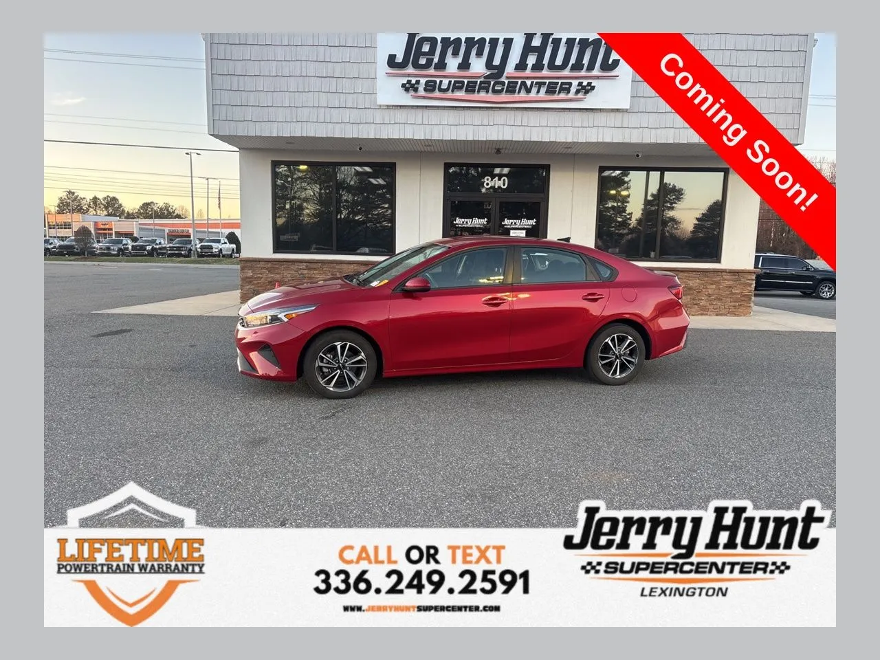 Red 2022 Kia Forte LXS for sale in Lexington, NC