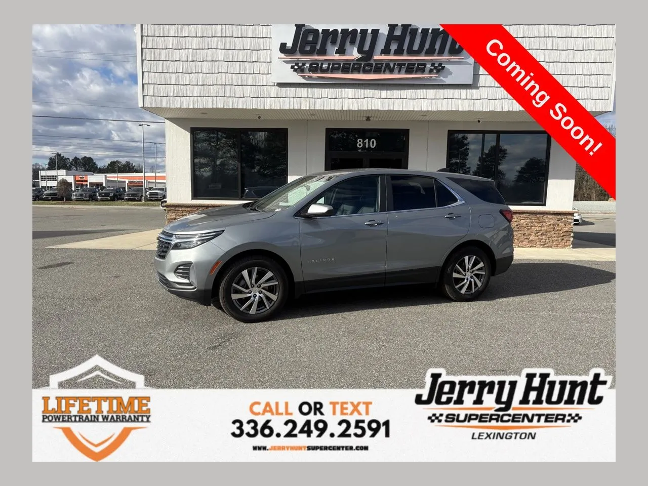 Gray 2024 Chevrolet Equinox LT for sale in Lexington, NC