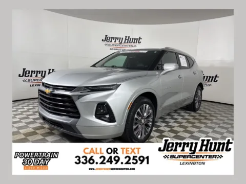 Silver 2021 Chevrolet Blazer Premier for sale in Lexington, NC