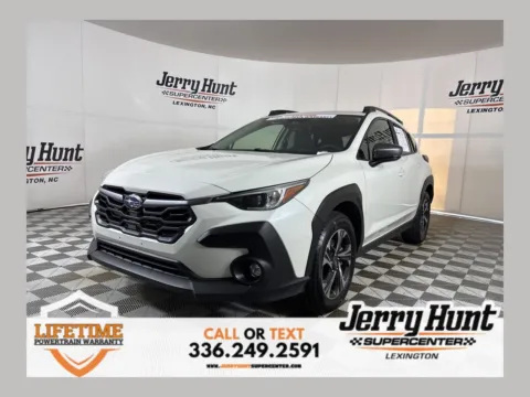 White 2024 Subaru Crosstrek Premium for sale in Lexington, NC