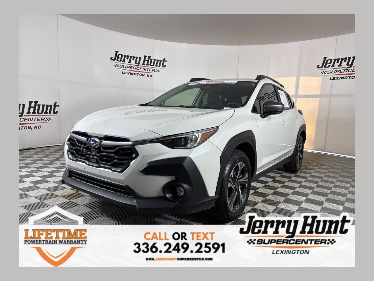 White 2024 Subaru Crosstrek Premium for sale in Lexington, NC