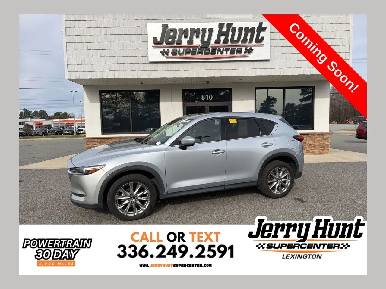 Silver 2020 Mazda CX-5 Grand Touring for sale in Lexington, NC