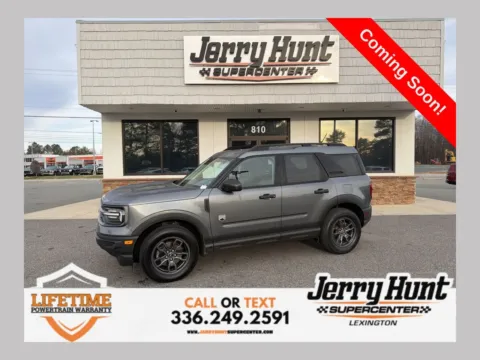 Gray 2022 Ford Bronco Sport Big Bend for sale in Lexington, NC