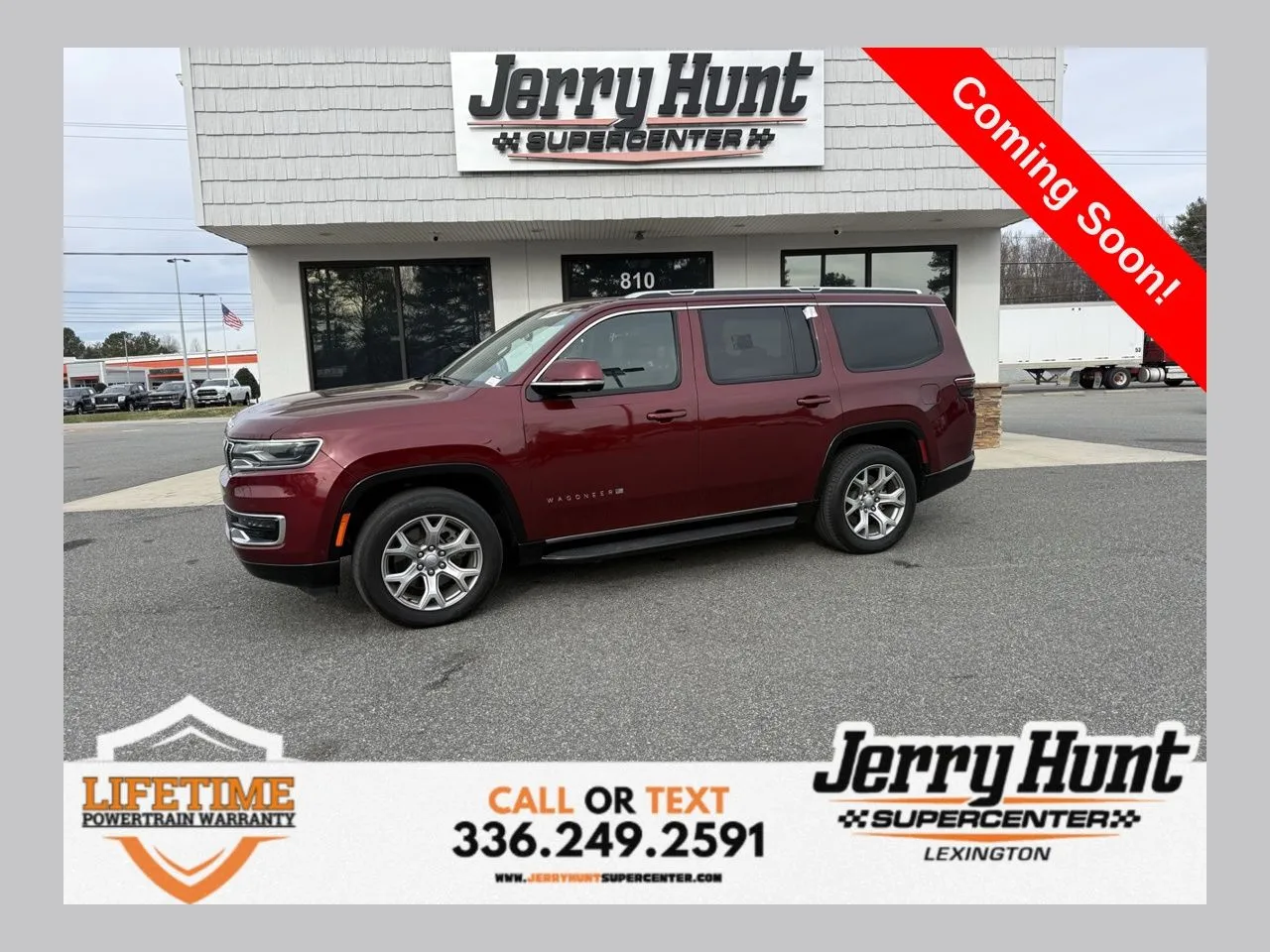 Red 2022 Jeep Wagoneer Series I for sale in Lexington, NC