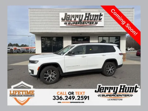 White 2024 Jeep Grand Cherokee L Limited for sale in Lexington, NC