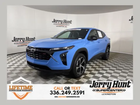 Blue 2024 Chevrolet Trax 1RS for sale in Lexington, NC