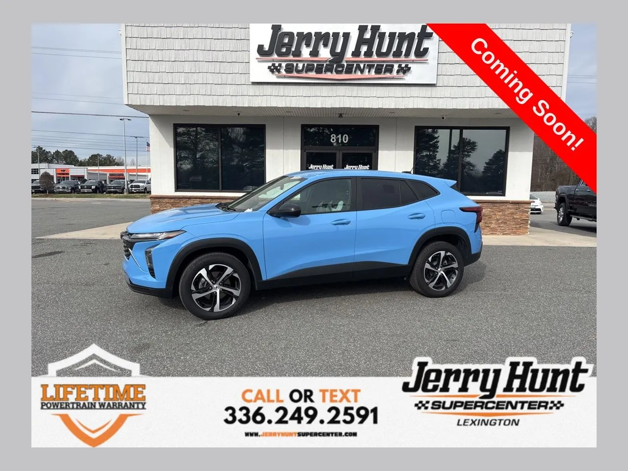 Blue 2024 Chevrolet Trax 1RS for sale in Lexington, NC