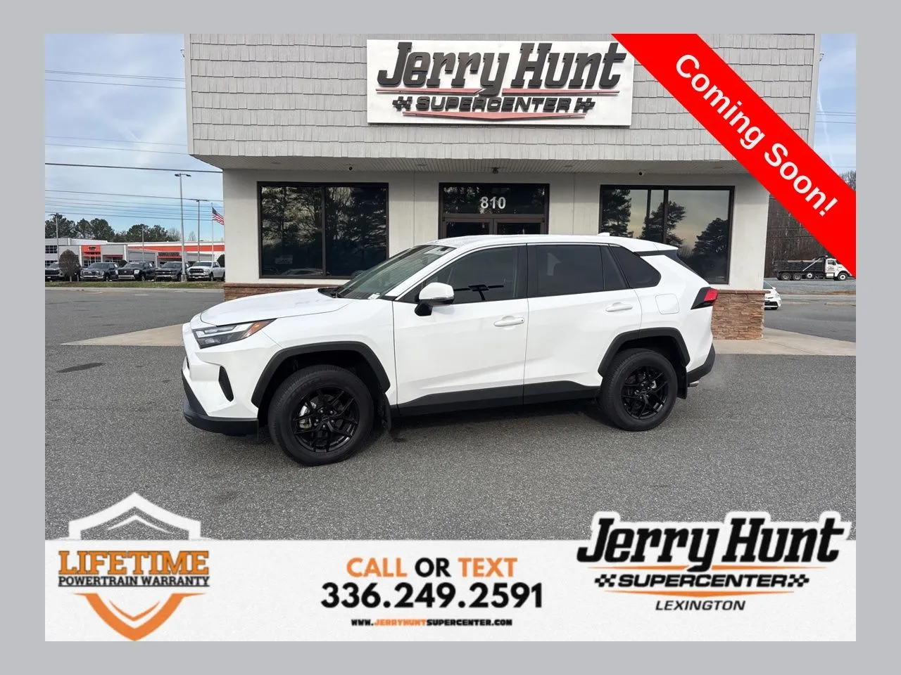 White 2025 Toyota RAV4 LE for sale in Lexington, NC