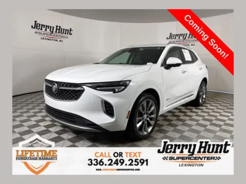 White 2021 Buick Envision Avenir for sale in Lexington, NC