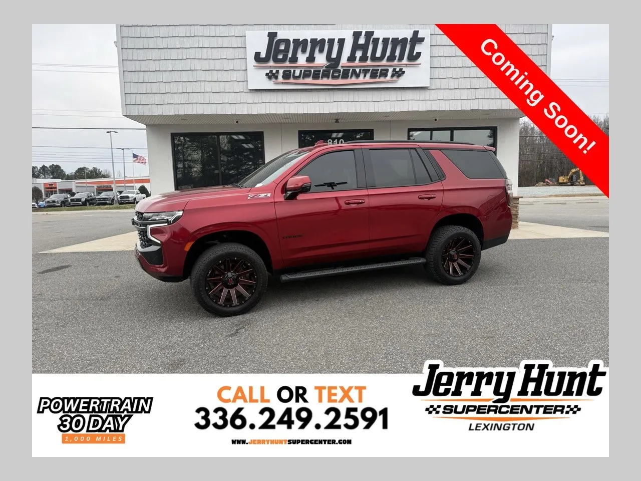 Red 2021 Chevrolet Tahoe Z71 for sale in Lexington, NC