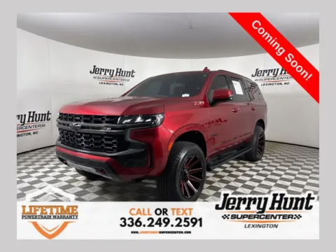 Red 2021 Chevrolet Tahoe Z71 for sale in Lexington, NC