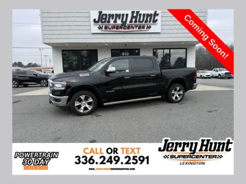 Black 2021 Ram 1500 Laramie for sale in Lexington, NC