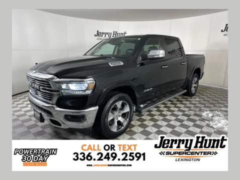 Black 2021 Ram 1500 Laramie for sale in Lexington, NC