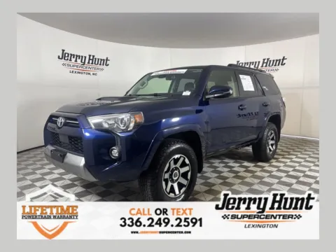 Blue 2022 Toyota 4Runner TRD Off-Road Premium for sale in Lexington, NC