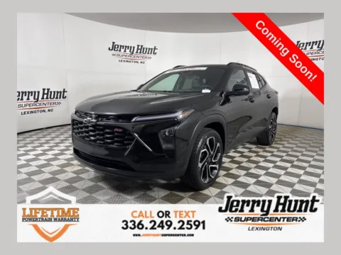 Black 2025 Chevrolet Trax 2RS for sale in Lexington, NC