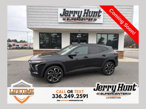 Black 2025 Chevrolet Trax 2RS for sale in Lexington, NC