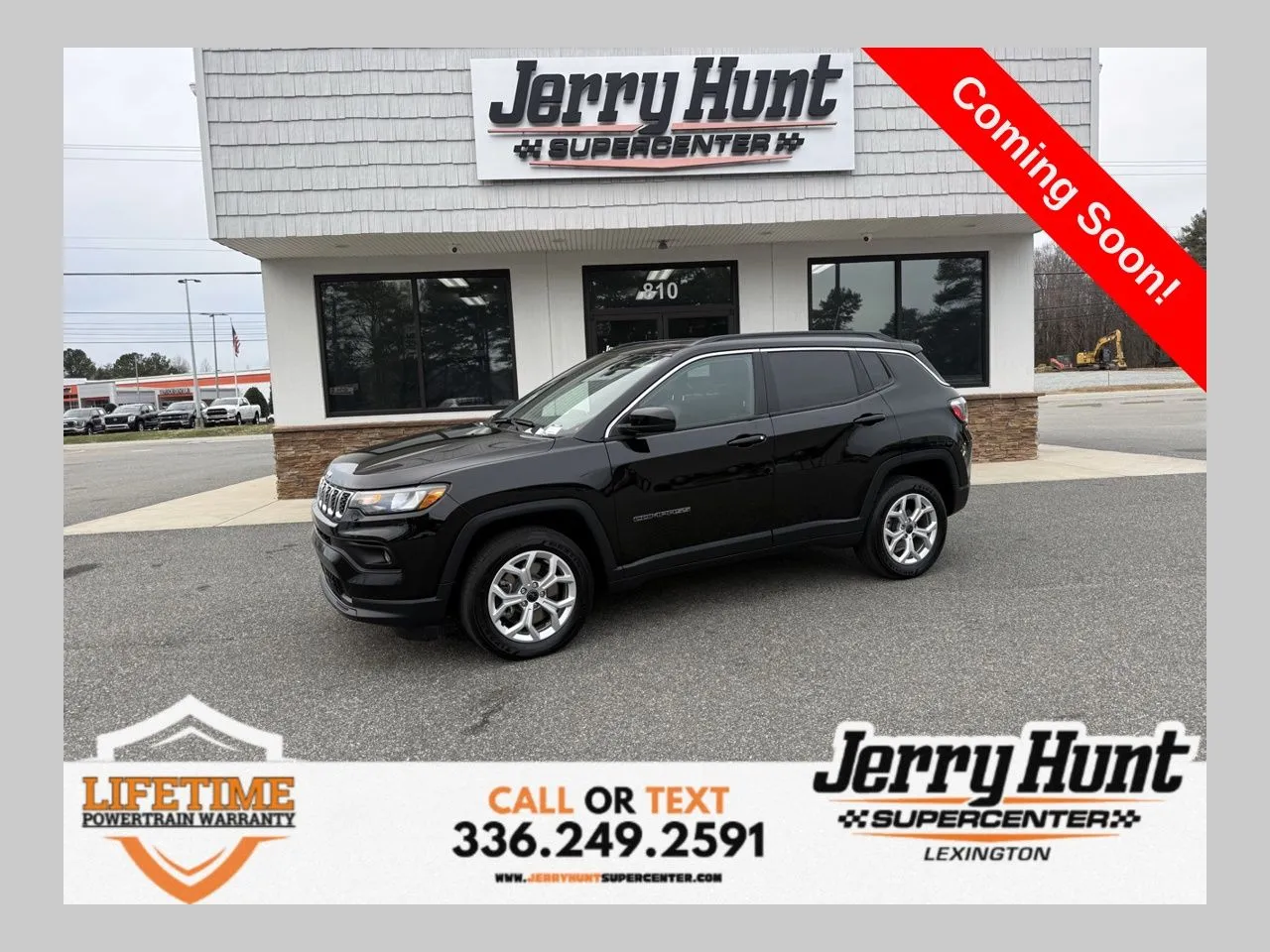 Black 2025 Jeep Compass Latitude for sale in Lexington, NC
