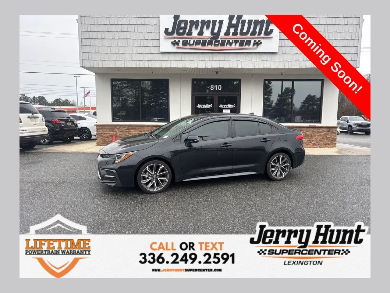 Black 2022 Toyota Corolla SE for sale in Lexington, NC