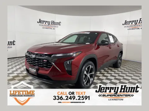 Red 2024 Chevrolet Trax 1RS for sale in Lexington, NC