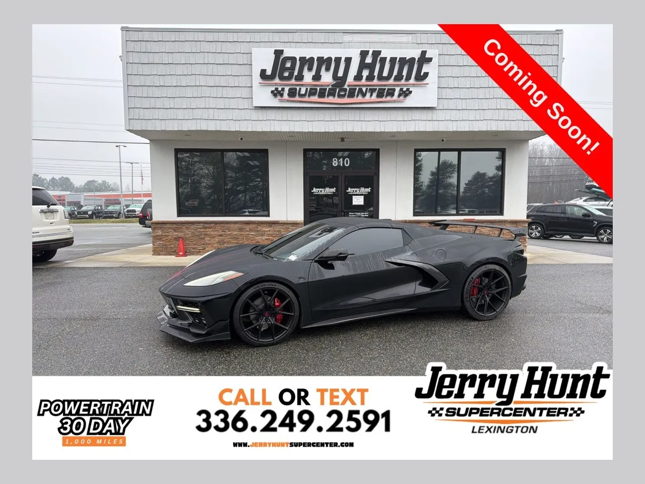 Black 2021 Chevrolet Corvette Stingray for sale in Lexington, NC