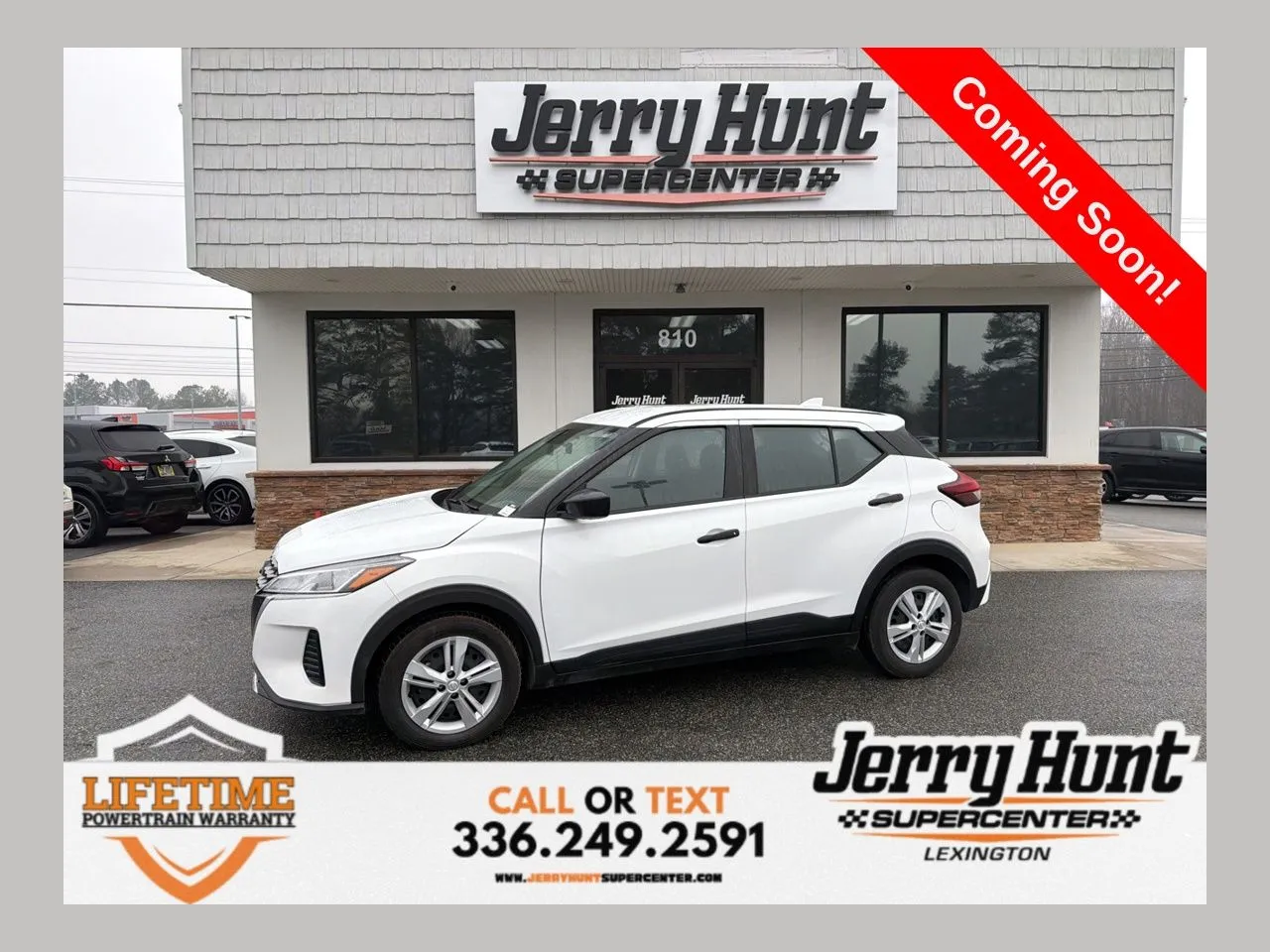 White 2024 Nissan Kicks S for sale in Lexington, NC