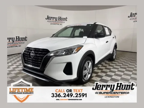 White 2024 Nissan Kicks S for sale in Lexington, NC