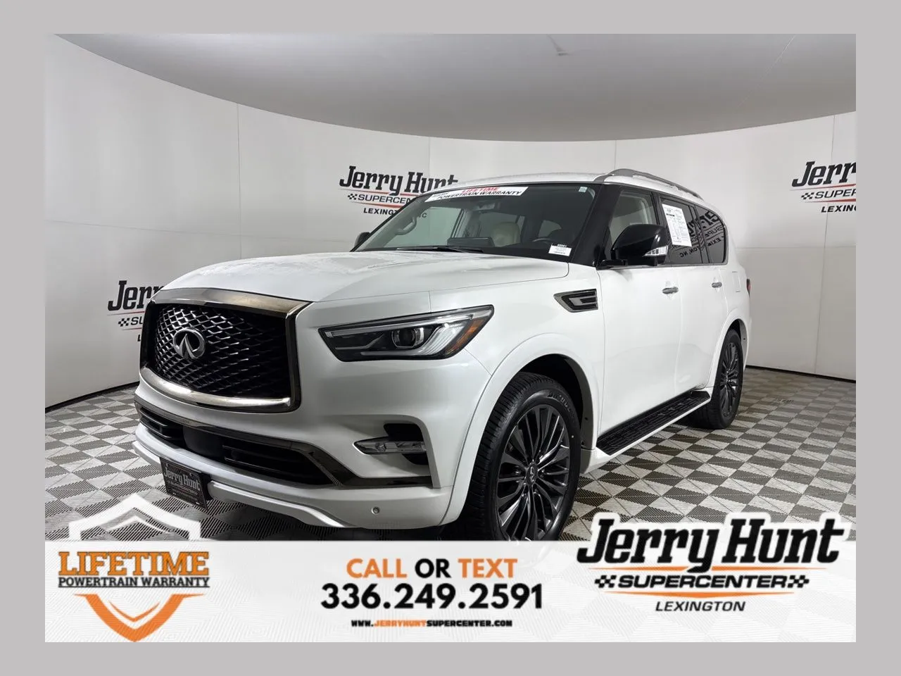 White 2024 INFINITI QX80 Premium Select for sale in Lexington, NC