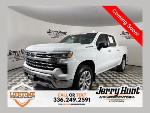 White 2022 Chevrolet Silverado 1500 LTZ for sale in Lexington, NC