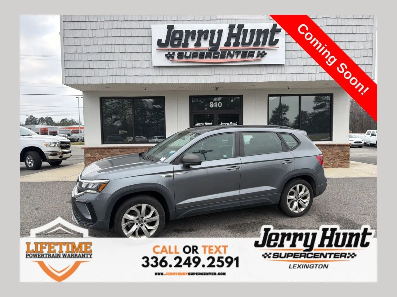 Gray 2023 Volkswagen Taos 1.5T S for sale in Lexington, NC